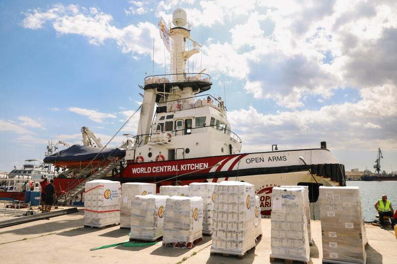 WCK prepares to ship aid by sea to Gaza