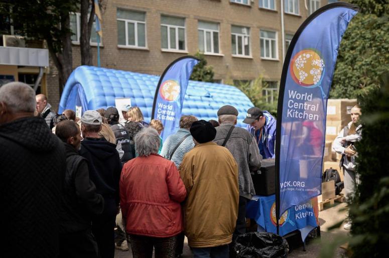 WCK’s Ukraine Team supporting Kharkiv evacuees