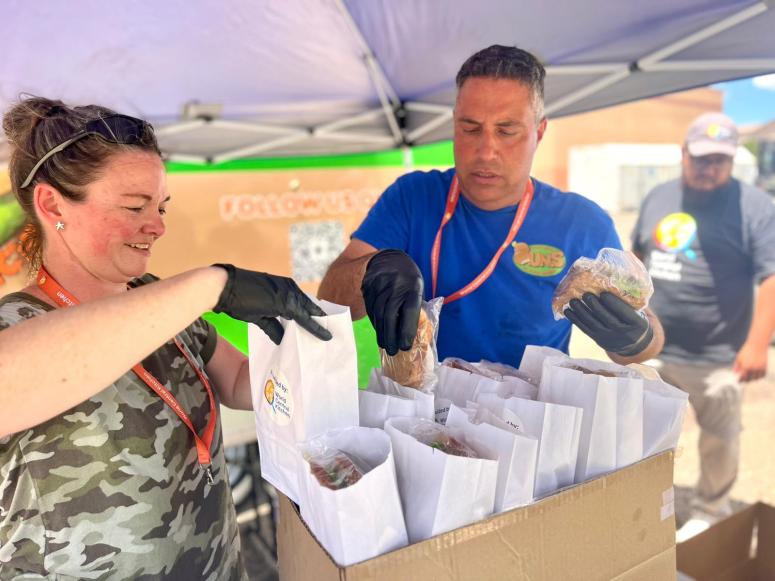 Communities coming together in New Mexico and Mescalero Apache Reservation