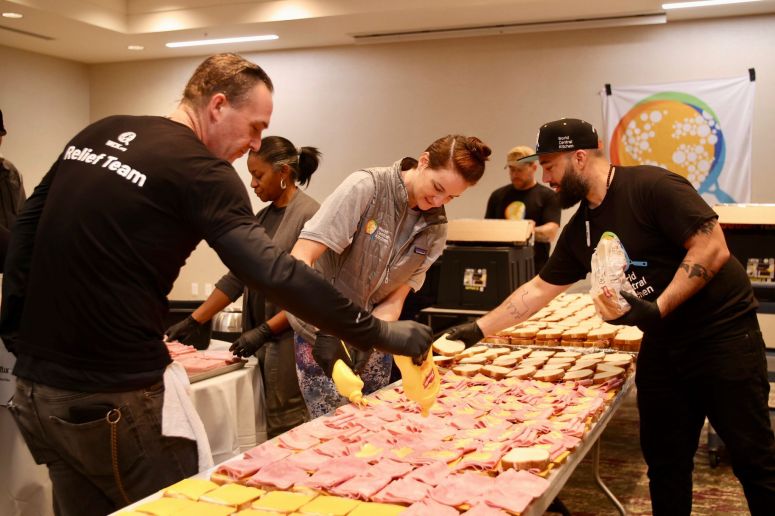 First Alert: WCK responds to Hurricane Debby