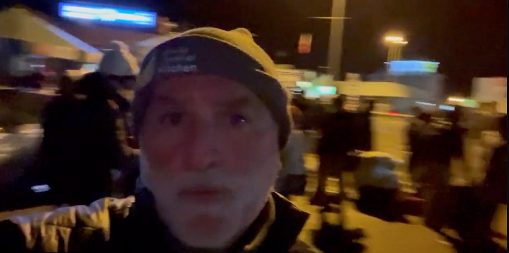 People of the World…Reporting from the Ukraine border! This is one of the places @WCKitchen has hot meals. It is below freezing tonight & I am meeting so many refugees, families who are escaping & don’t know what’s next…We will do our best not to let them down! #ChefsForUkraine