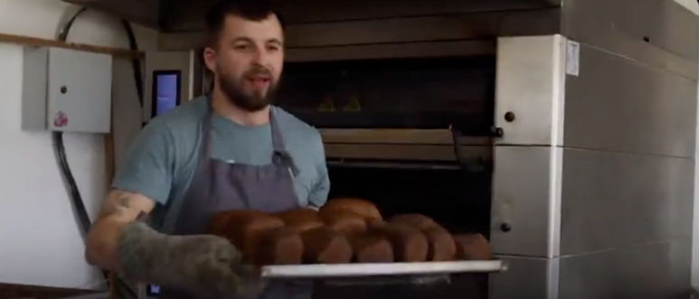 “Since the beginning of the war, I’ve been telling myself that a baker lives as long as there is flour in the warehouse.” In Kharkiv, Ihor & his team use ingredients from WCK to bake fresh bread for families impacted by the invasion each day—here’s their story. #ChefsForUkraine