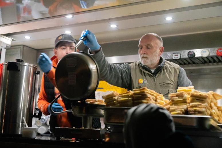 Since Russia began their attack on Ukraine last week, WCK has activated restaurants in Ukraine and 4 surrounding countries, serving hundreds of thousands of meals to families—and we’ll be here as long as we’re needed. Thank you to all making this possible. 🙏 #ChefsForUkraine