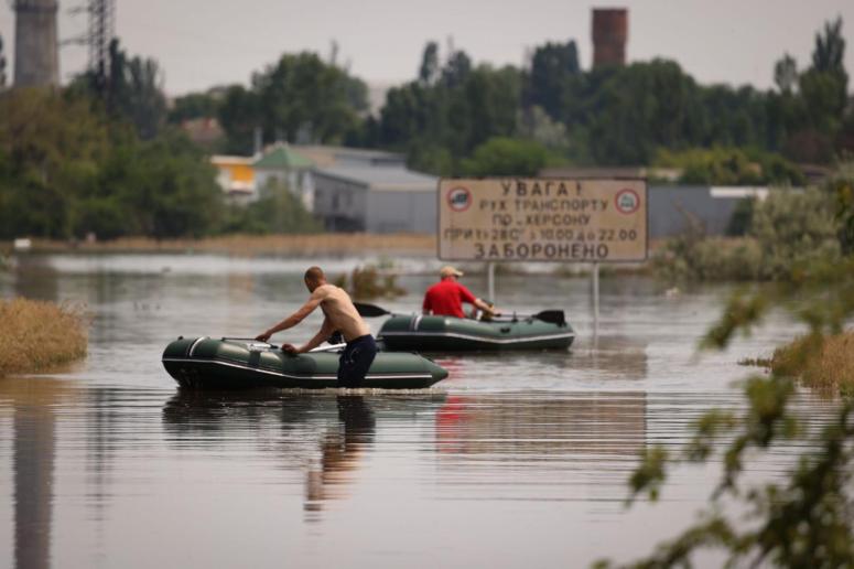 Immediate action following Kakhovka dam collapse