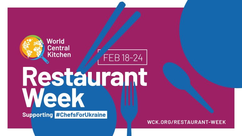 Introducing the first-ever WCK Restaurant Week! Restaurants, food trucks, caterers, bakers, and beyond can join the movement supporting our #ChefsForUkraine response as we enter our third year serving Ukrainians nourishing meals. Get involved: http://wck.org/restaurant-week