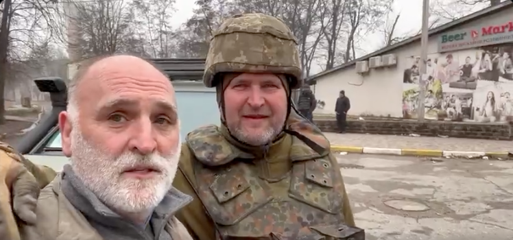 Yesterday, the city of Irpin near Kyiv was liberated. Today, @WCKitchen joined the amazing Irpin mayor to deliver food to residents who have been trapped for weeks. We also went to Bucha… Cannot put in words the destruction. We will bring more meals tomorrow! #ChefsForUkraine 🇺🇦