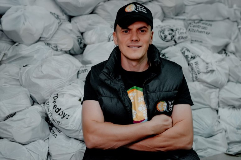 When Russia invaded Ukraine, Chernihiv restaurant owner Dmytro turned his kitchen into a lifeline. He's still cooking — with the support of World Central Kitchen.